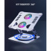 Підставка до ноутбука DYXON FIX COOLING 3 Silver (DXNLSFC3S)