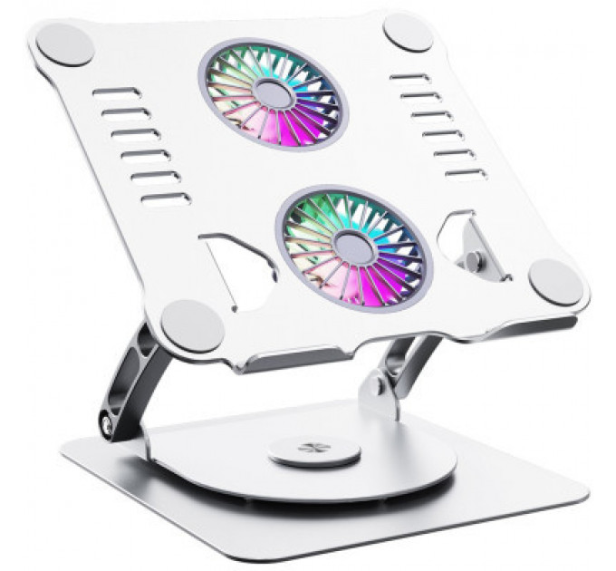 Підставка до ноутбука DYXON FIX COOLING 3 Silver (DXNLSFC3S)