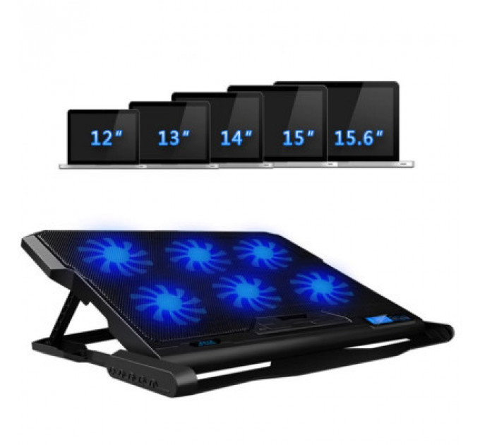 Підставка до ноутбука DYXON FIX COOLING 4 Black (DXNLSFC4B)