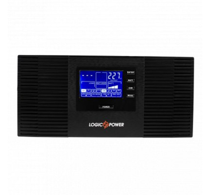 Джерело безперебійного живлення LogicPower LPM-PSW-1500VA (1050 Вт) з правильною синусоїдою 12V