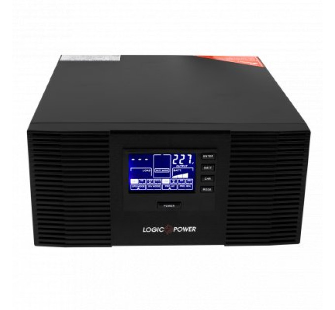 Джерело безперебійного живлення LogicPower LPM-PSW-1500VA (1050 Вт) з правильною синусоїдою 12V