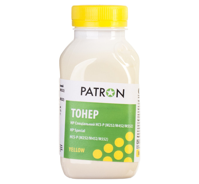 Тонер PATRON HP HCS-P (M252/M452/M552) YELLOW 50 г