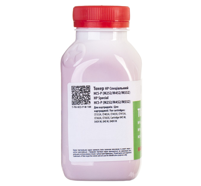 Тонер HP HCS-P (M252/M452/M552) MAGENTA 100г PATRON