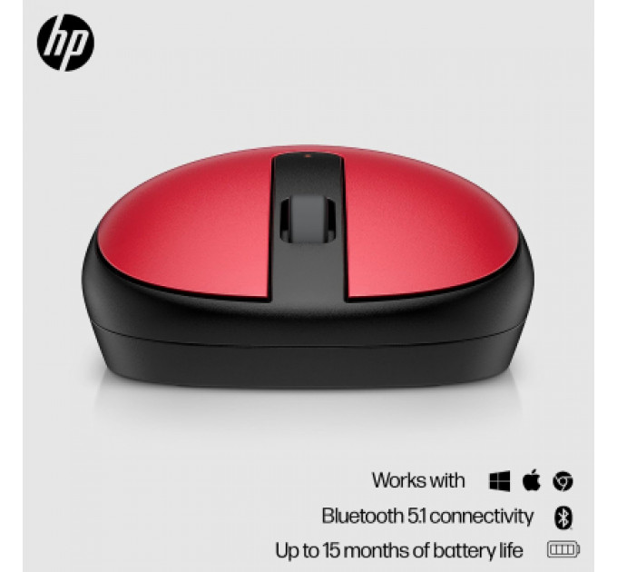 Мишка HP 240 Bluetooth Red (43N05AA)
