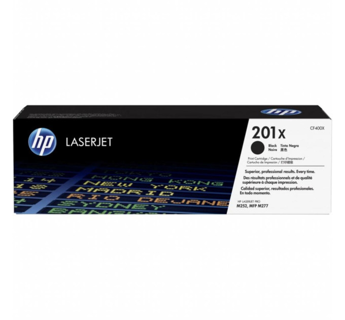Лазерний картридж HP CLJ  201X Black (CF400X)