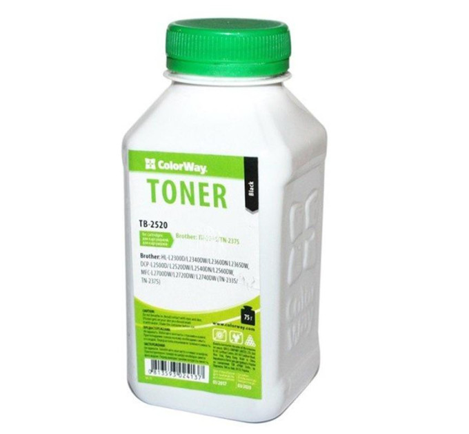 Тонер BROTHER HL L2520/L2740 75г ColorWay (TB-2520)