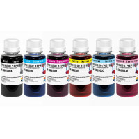 Комплект чорнил CW Epson TX650 (6х100мл) BK/С/M/LС/LM/Y