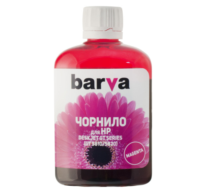 Чорнило  BARVA ДЛЯ серії GT/Ink Tank HP DeskJet GT5810/Ink Tank 115 (GT52 M) MAGENTA 90 г (GT52-521)