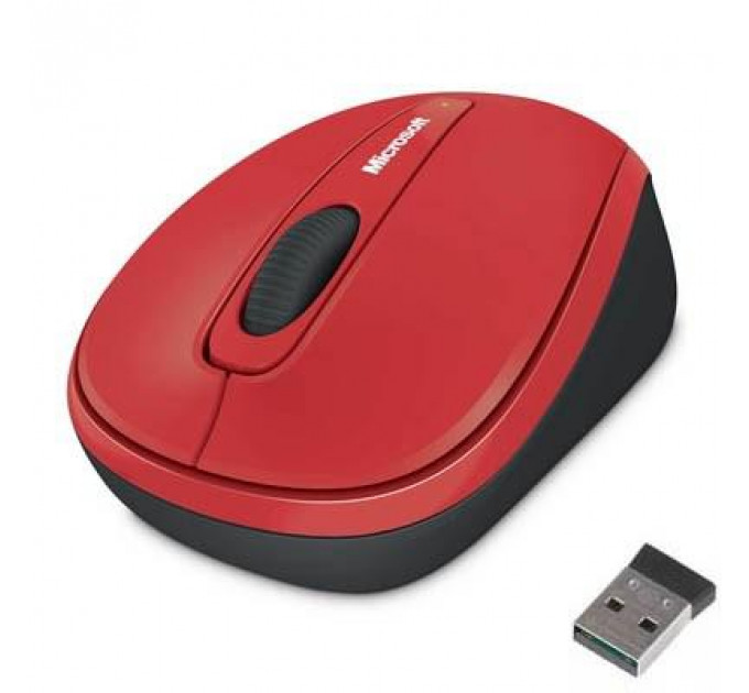 Мишка Microsoft Mobile 3500 Flame Red (GMF-00293)
