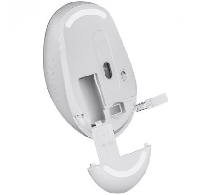Мишка Defender Auris MB-027 Silent Wireless White (52028)