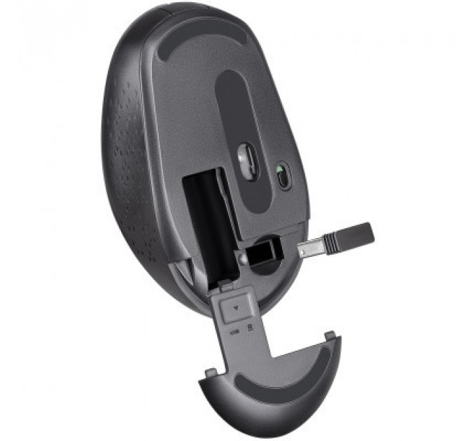 Мишка Defender Auris MB-027 Silent Wireless Grey (52029)
