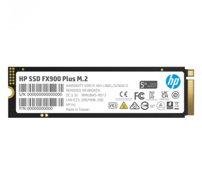 Накопичувач SSD M.2 2280 1TB FX900 Plus HP (7F617AA)