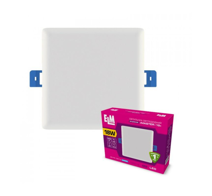 Світильник ELM Master 18W 6500К IP20 (26-0071)