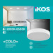 Світильник Ikos Colo 52W 2800-6500К IP20 0003-BLG