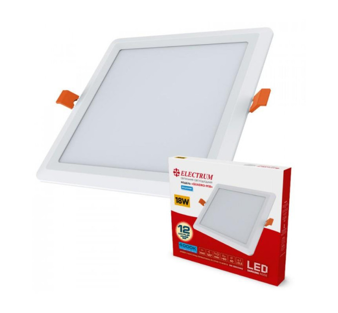 Світильник Electrum Quadro M 18W 4000К (B-LD-1962)