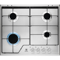 Варильна поверхня  Electrolux газова, 60см, нерж KGS6424SX