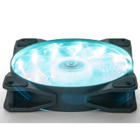 Кулер Frime Iris LED Fan 15LED Azure (FLF-HB120A15); 120х120х25мм, 3-pin+4-pin