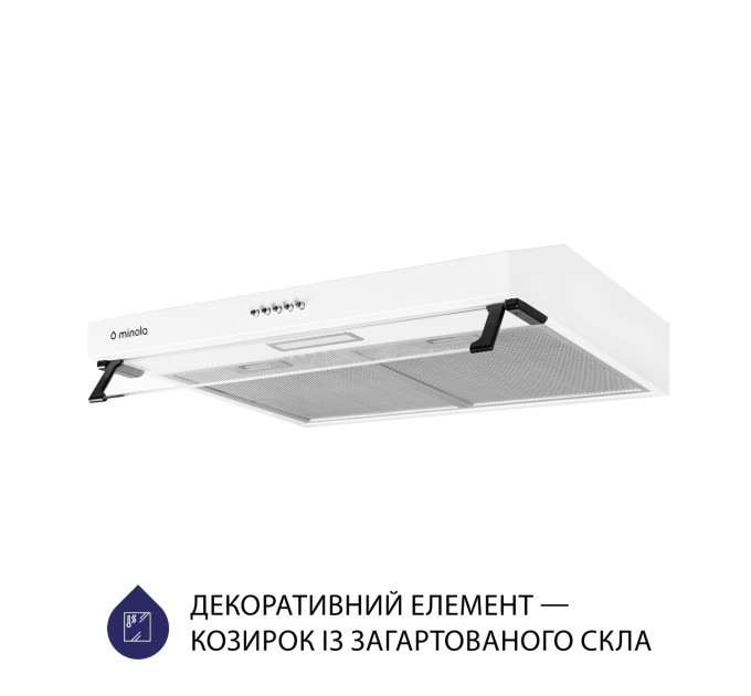 Витяжка  MINOLA HPL 614 WH