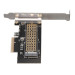 Контроллер  Frime (ECF-PCIEtoSSD003.LP) PCI-E-M.2 (M Key) NVMe