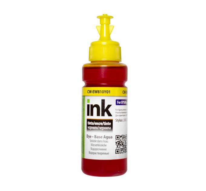 Чорнила  CW Epson L-800/810/850 100мл Yellow EW810Y