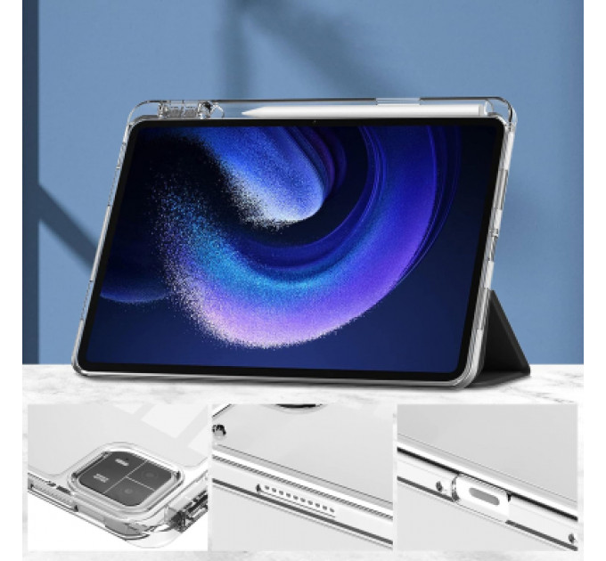 Чохол до планшета BeCover TPU Edge stylus mount Xiaomi Mi Pad 6 / 6 Pro 11" Black (709558)