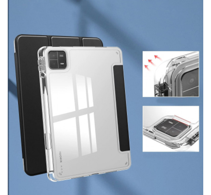 Чохол до планшета BeCover TPU Edge stylus mount Xiaomi Mi Pad 6 / 6 Pro 11" Black (709558)