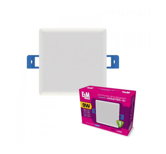 Світильник ELM Master 9W 6500К IP20 (26-0069)