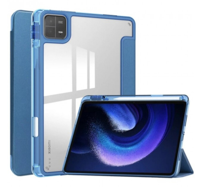 Чохол до планшета BeCover TPU Edge stylus mount Xiaomi Mi Pad 6 / 6 Pro 11" Blue (709559)