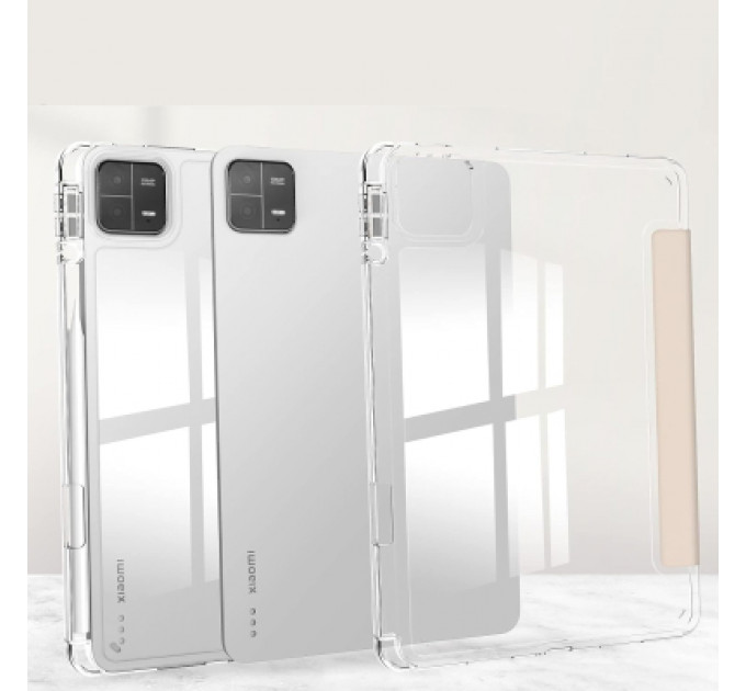 Чохол до планшета BeCover TPU Edge stylus mount Xiaomi Mi Pad 6 / 6 Pro 11" Rose Gold (709557)