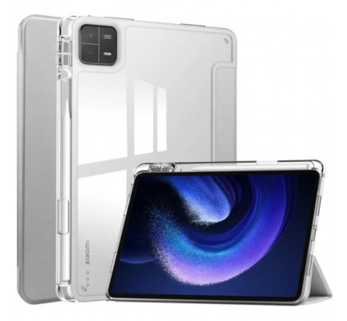 Чохол до планшета BeCover TPU Edge stylus mount Xiaomi Mi Pad 6 / 6 Pro 11" Sliver (709560)
