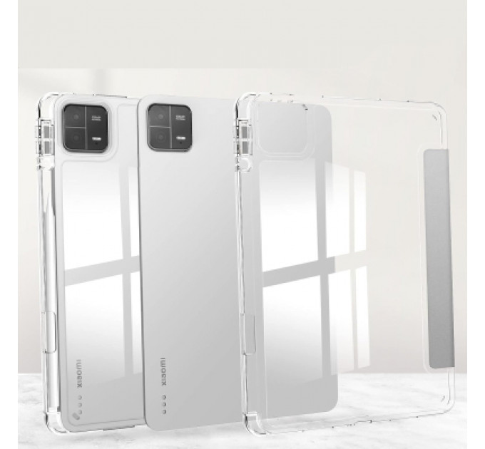 Чохол до планшета BeCover TPU Edge stylus mount Xiaomi Mi Pad 6 / 6 Pro 11" Sliver (709560)