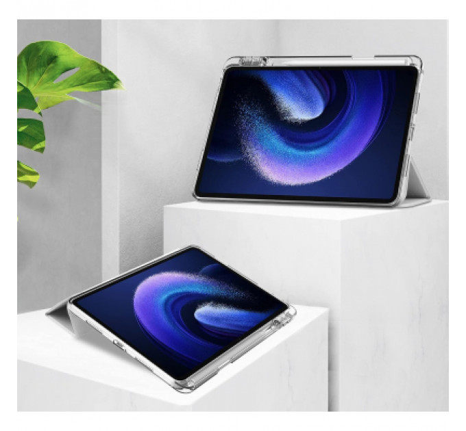 Чохол до планшета BeCover TPU Edge stylus mount Xiaomi Mi Pad 6 / 6 Pro 11" Sliver (709560)