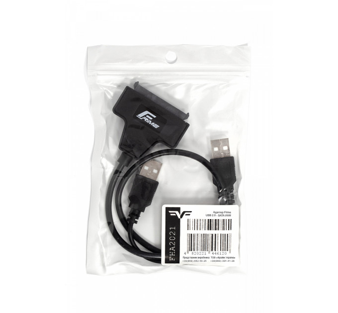 Адаптер  Frime USB 2.0 - SATA I/II/III (FHA2021)