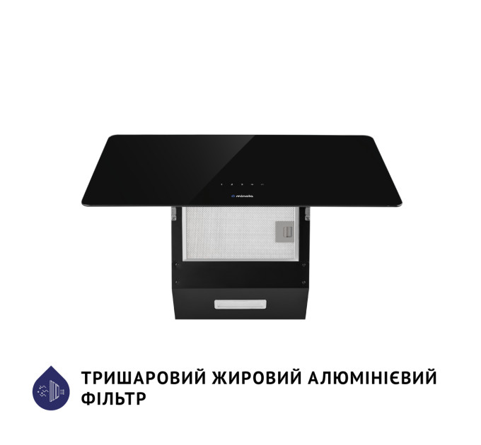 Витяжка  MINOLA HVS 6224 BL 700 LED
