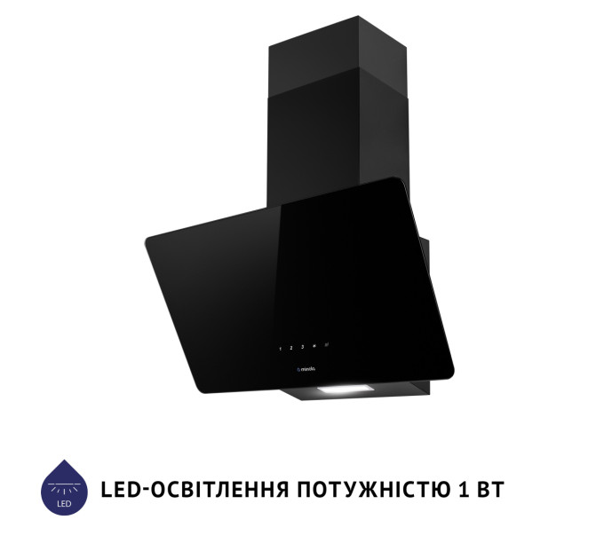 Витяжка  MINOLA HVS 6224 BL 700 LED