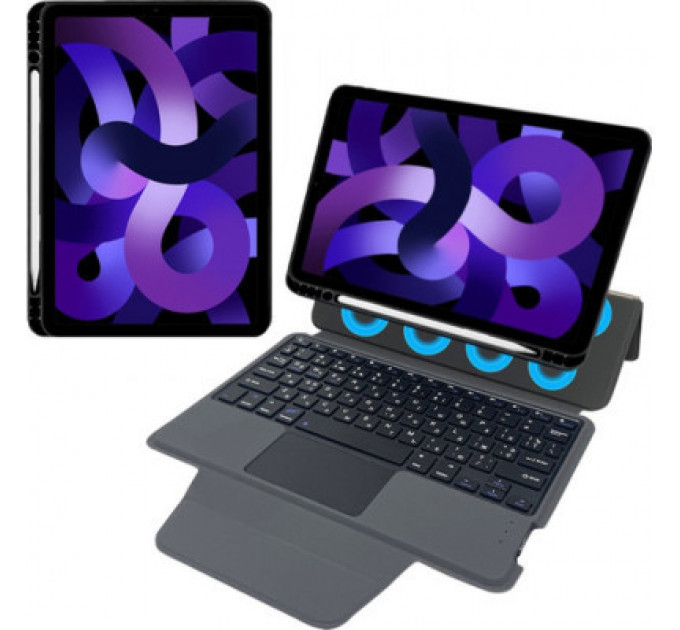 Чохол до планшета AirOn Premium iPad Air 4Gen/5Gen 10.9" with Keyboard (4822352781094)