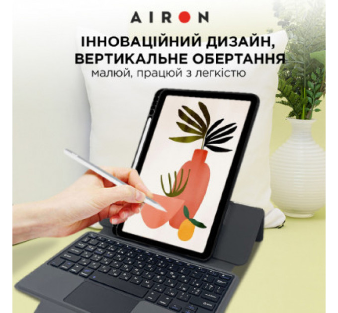 Чохол до планшета AirOn Premium iPad Air 4Gen/5Gen 10.9" with Keyboard (4822352781094)