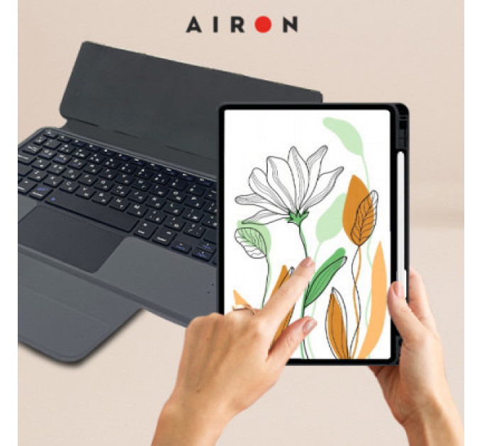 Чохол до планшета AirOn Premium Lenovo Tab M10 Plus 3Gen 2022 10.6" with Keyboard (4822352781100)