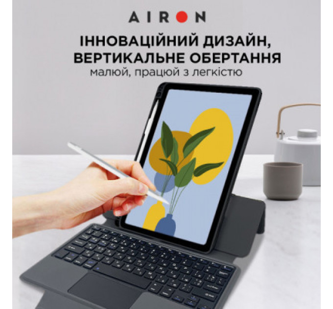 Чохол до планшета AirOn Premium Lenovo Tab M10 Plus 3Gen 2022 10.6" with Keyboard (4822352781100)