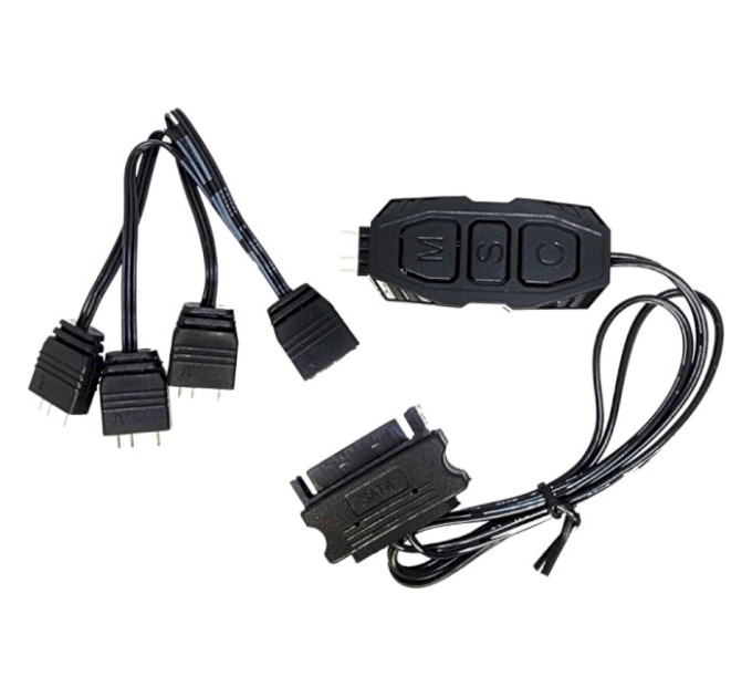 Контролер підсвітки  Zezzio ARGB 3-Pin 5V/SATA