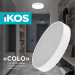 Світильник Ikos Colo 40W 2800-6500К IP20 0002-BLG