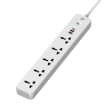 Мережевий фільтр  LogicPower (5x220V-2500W, 1xUSB-38W/PD/QC3.0, 1xType-C 20W, 1xUSB 18W)