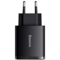 Зарядний пристрій  Baseus Compact quick charger 30W Black (CCXJ-E01)