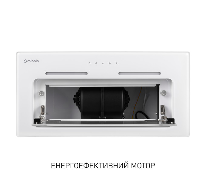 Витяжка Minola HBI 6473 WH GLASS 800 LED Line