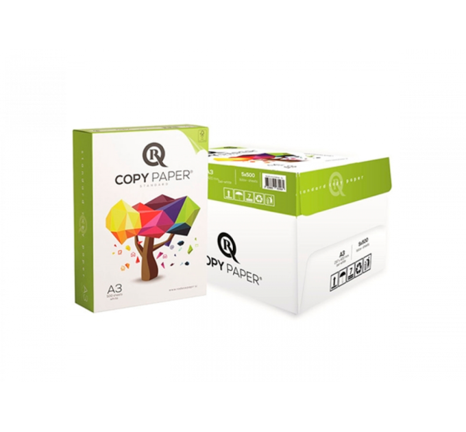 Папір офісний А3 R-COPY STANDART 80 г/м2, 500 арк, клас В (763579)
