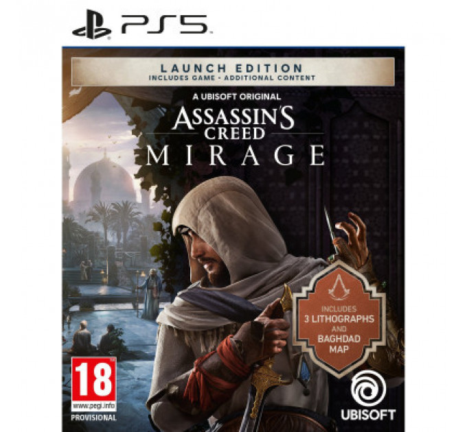 Гра Sony Assassin's Creed Mirage Launch Edition, BD диск (3307216258186)