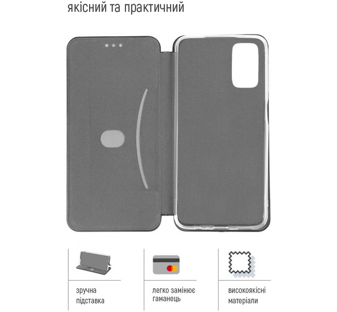 Чохол  ColorWay Simple Book Xiaomi Poco С75, чорний