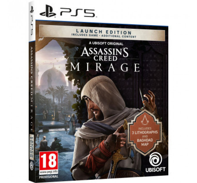Гра Sony Assassin's Creed Mirage Launch Edition, BD диск (3307216258186)