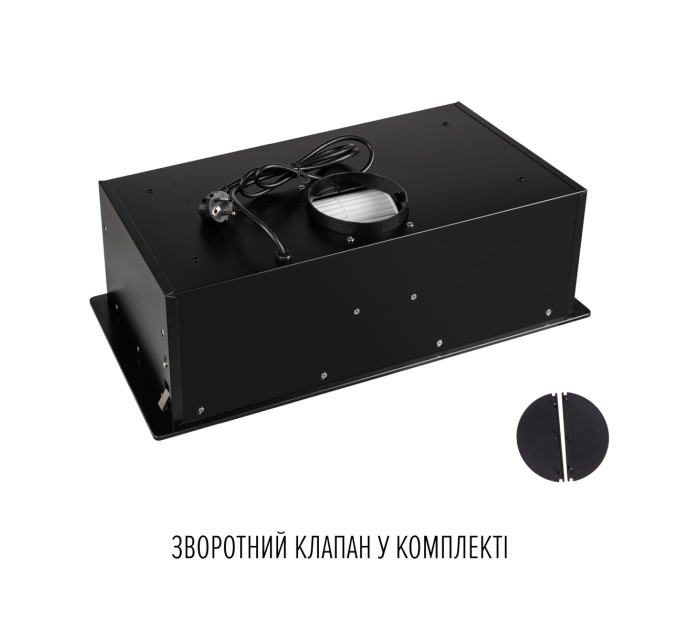 Витяжка повновбудована  PERFELLI NUOVA 6JWRB NERO