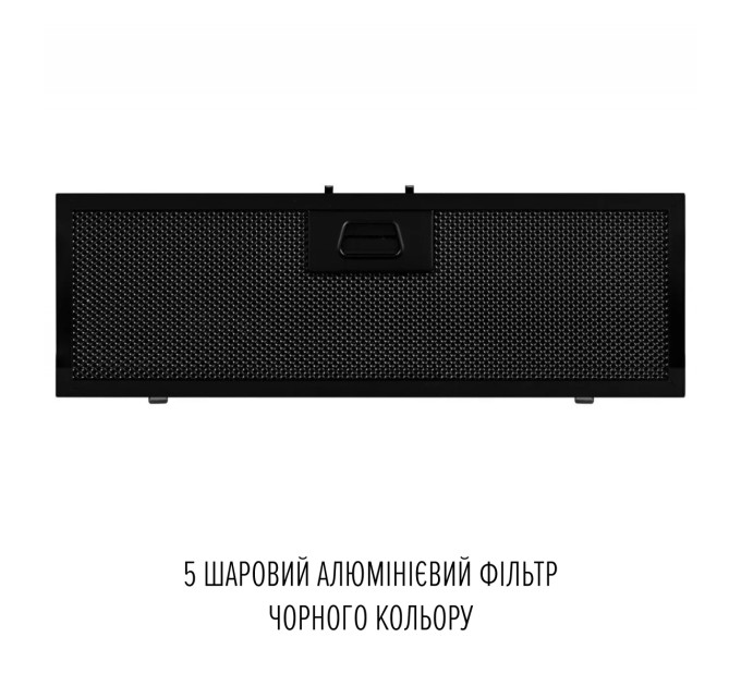 Витяжка повновбудована  PERFELLI NUOVA 6JWRB NERO